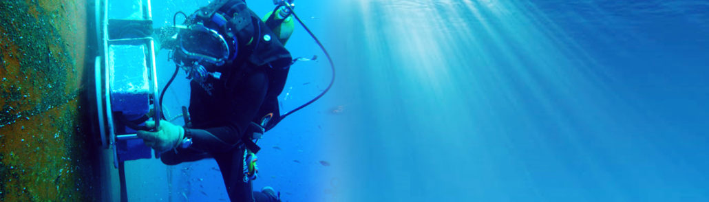 Underwater diving company in Kakinada port 